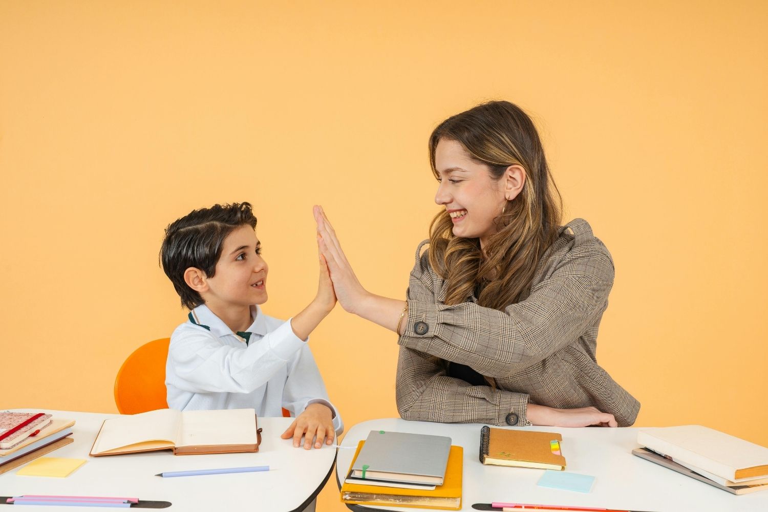 Madre e hijo con altas capacidades